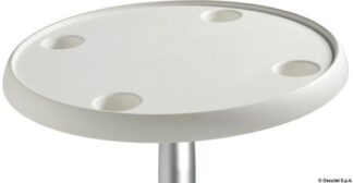 Tavolo tondo 610 mm bianco - 48.417.50 Osculati