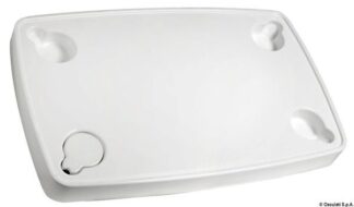 Tavolo ABS bianco 81 x 51 cm forato - 48.417.92 Osculati