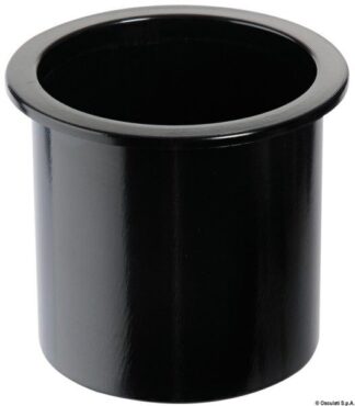 Porta bicchieri ad incasso ABS nero - 48.430.12 Osculati