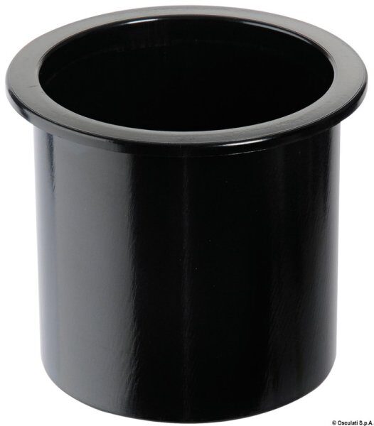 Porta bicchieri ad incasso ABS nero - 48.430.12 Osculati
