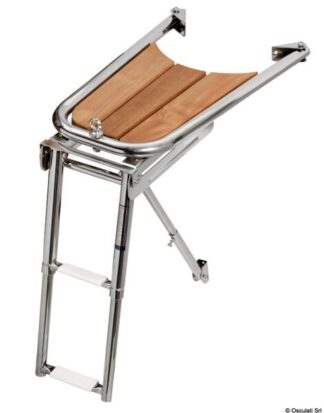 Delfiniera teak con scaletta - 48.471.02 Osculati
