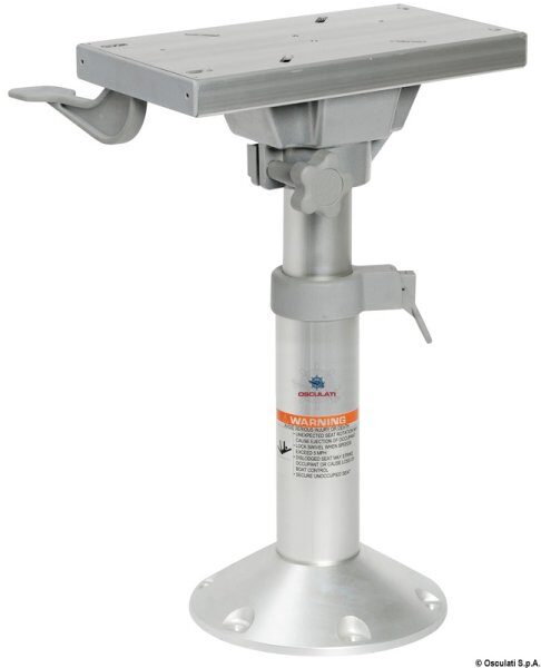 Supporto sedile girevole 435/635 mm con slitta - 48.711.00 Osculati