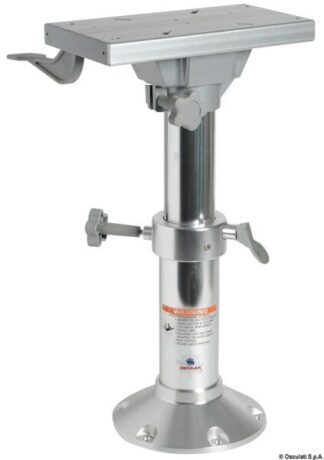 Supporto sedile girevole 457 mm con slitta - 48.712.02 Osculati