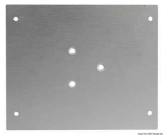 Piastra per traslatore 200 x 160 mm - 48.730.06 Osculati