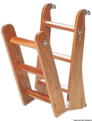 Scaletta legno 6 gradini - 49.531.06 Osculati