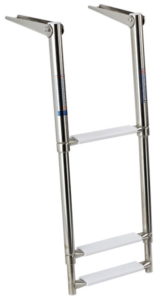 Scaletta inox telescopica 3 gradini - 49.541.03 Osculati