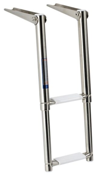 Scaletta inox telescopica stretta 2 gradini - 49.541.22 Osculati