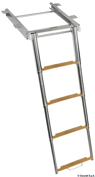 Scaletta con slitta Top Line - 49.547.04 Osculati