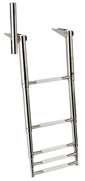 Scaletta 5 gradini con maniglia 430 mm - 49.551.05 Osculati