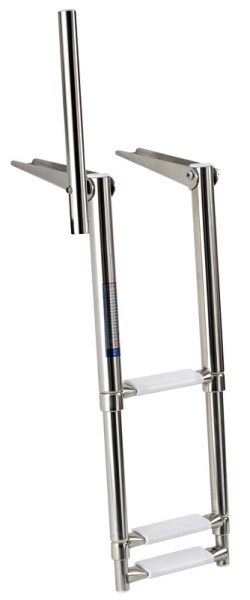 Scaletta 3 gradini con maniglia 240 mm - 49.551.23 Osculati