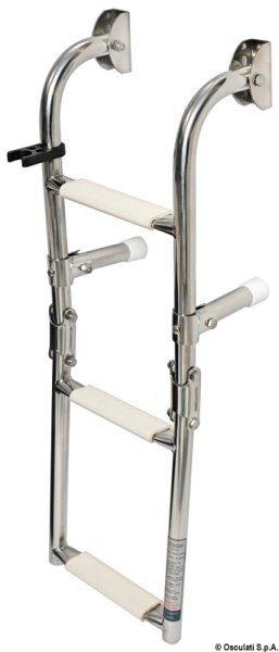 Scaletta inox 3 gradini stretta - 49.572.33 Osculati