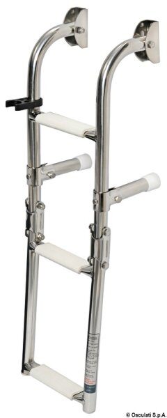Scaletta inox 3 gradini per gommoni - 49.573.03 Osculati