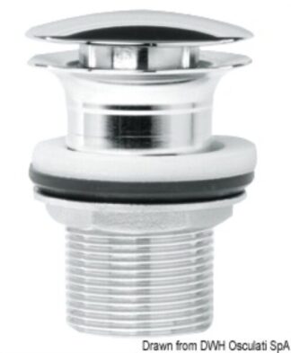 Piletta in ottone cromato - 50.186.97 Osculati