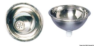 Lavello semisfera inox 300 x 140 mm - 50.188.93 Osculati