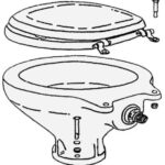 Tazza ricambio porcellana - 50.207.36 Osculati