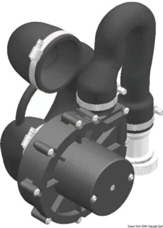Pompa WC Silent Vacuum 24 V - 50.209.61 Osculati