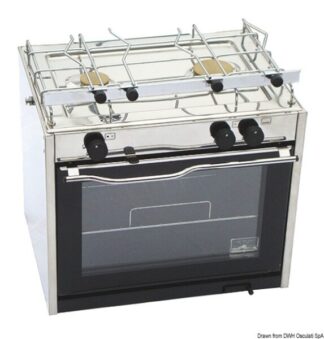 Cucina Compact 2 fuochi + forno - 50.375.00 Osculati