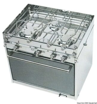Cucina Topline 3 fuochi - 50.380.00 Osculati