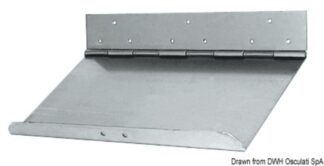 Coppia lame flap inox 75 x 23 cm - 51.134.04 Osculati