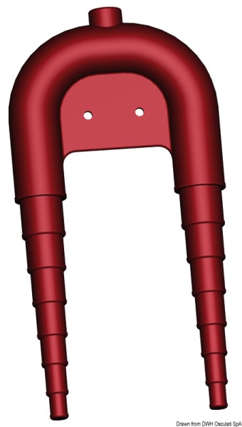 Antisifone montaggio a parete - 51.368.00 Osculati