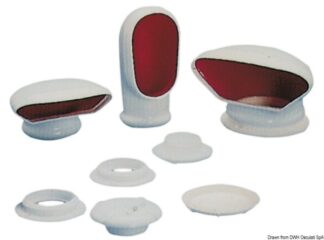 Presa aria ribassata PVC piccola - 53.135.93 Osculati