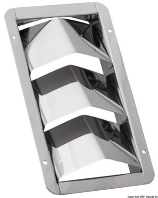 Griglia aereazione motori 205 x 114 mm - 53.401.50 Osculati