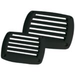 Griglia ABS 125 x 125 mm nera - 53.480.82 Osculati