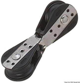 Doppio bozzello opposto B - 55.024.08 Osculati