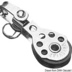 Bozzello 1 puleggia grillo 6x25 - 55.040.03 Osculati