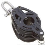 Bozzello 2 pulegge (testa universale) arricavo B - 55.053.02 Osculati