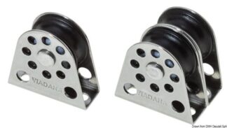 Bozzello verticale di rinvio doppio cime mm 6 - 55.063.51 Osculati