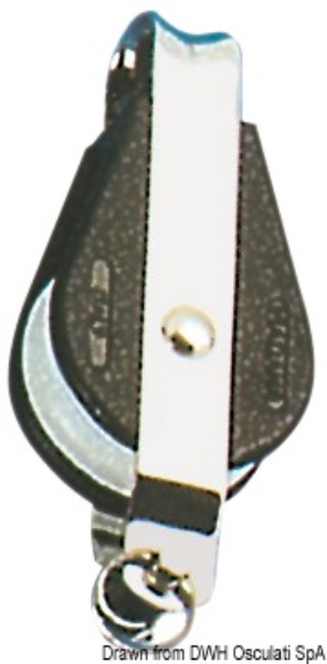 Bozzello 1 puleggia fisso e arricavo A - 55.068.08 Osculati