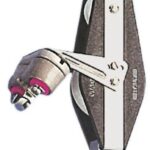 Bozzello 2 pulegge violino strozzascotte B con arricavo - 55.080.10 Osculati