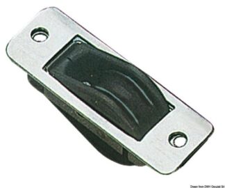 Bozzello inox incasso 1 puleggia 28x4 - 55.241.06 Osculati