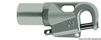 Attacco tangone lega leggera 65x60 mm - 60.328.11 Osculati