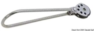 Anello trapezio con bozzello - 60.514.70 Osculati