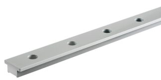 Rotaia lega leggera 32x6 mm 2 m - 61.591.02 Osculati