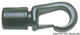 Gancio nylon a scatto 8 mm - 63.080.19 Osculati
