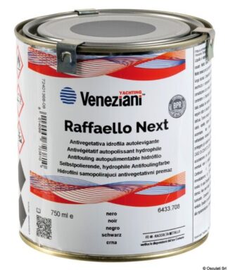 Antivegetativa Raffaello nera 2,5 l - 65.001.23 Osculati