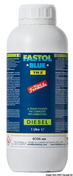 Fastol Blue diesel TRZ 1 l - 65.050.02 Osculati