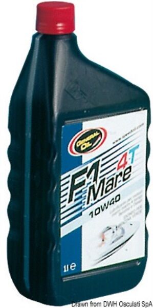 Olio per motori 4 tempi 10W-40 1 l - 65.082.00 Osculati