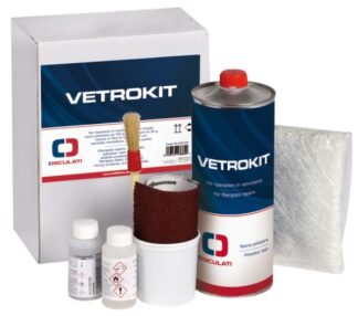 Vetrokit resina 800 g C7129 + M9107 - 65.520.09 Osculati