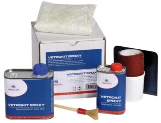 Kit Riparazione vetroresina Epoxy 500 g M5107 + M5108 - 65.520.10 Osculati