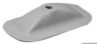 Portascalmo rettangolare grigio RAL 7035 - 66.070.40 Osculati