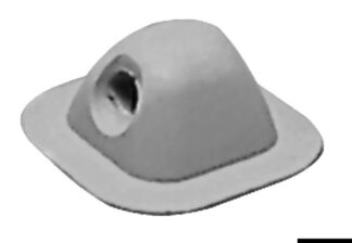 Passacima grigio chiaro RAL 7035 96x96 mm - 66.070.44 Osculati