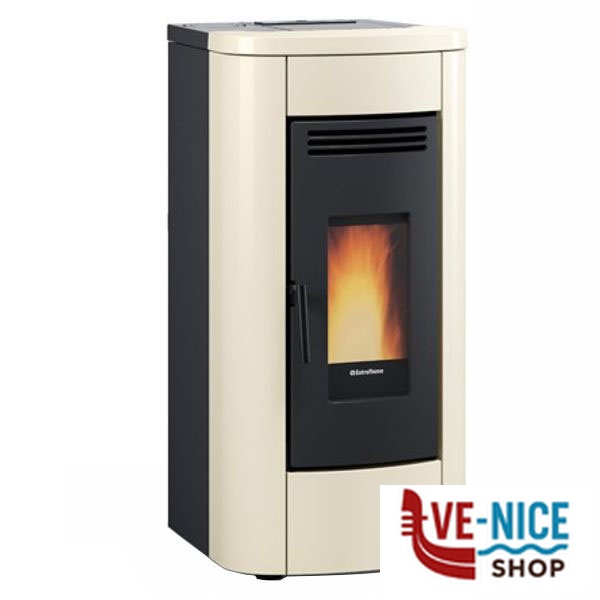 STUFA PELLET KLAUDIA BIANCA EXTRAFLAME 1297102 - 5 S STUFE PELLET F - immagine 4