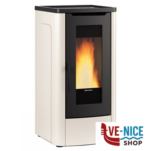 STUFA PELLET DAHIANA AVORIO EXTRAFLAME 1295601 - 5 S STUFE PELLET F - immagine 4