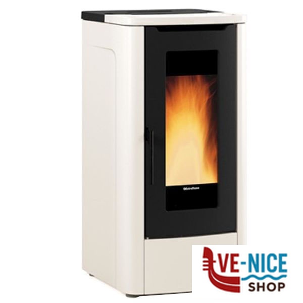 STUFA PELLET TEOREMA AVORIO EXTRAFLAME 1295701 - 5 S STUFE PELLET F - immagine 4