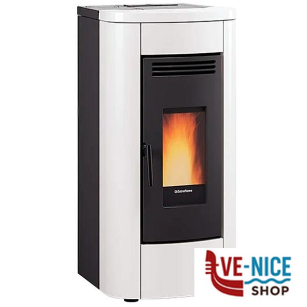 STUFA PELLET KLAUDIA PLUS BIANCA EXTRAFLAME 1297152 - 5 S STUFE PELLET F - immagine 4