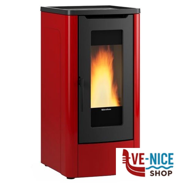 STUFA PELLET DAHIANA PLUS BORDEAUX EXTRAFLAME 1287450 - 4 S STUFE PELLET F - immagine 4